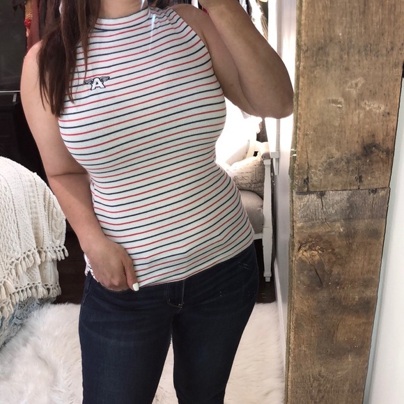 Marvel striped top size large - Picture 2 of 7